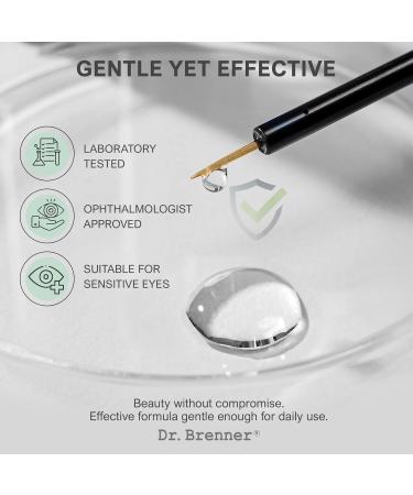 Dr. Brenner Eyelash enhancing serum with peptides for thicker longer and fuller lashes - Buy Online on GoSupps.com