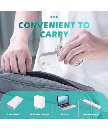 Waterproof USB Charger Base for Philips Sonicare Electric Toothbrush | Portable Universal Voltage Compatible with HX5100 - 9140 Series - Buy Online on GoSupps.com