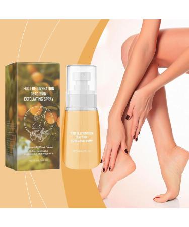  Tuxuseo Anti-callus foot spray 60 ml peel-off moisturizing spray exfoliant for dead skin cells during pedicures cleansing spray for all skin types - Buy Online on GoSupps.com