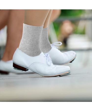 Lurrose Men's Moisturizing Cotton Gel Socks - Foot Repair & Care Treatment for Dry Cracked Skin - 2 Pack Light Gray - Buy Online on GoSupps.com