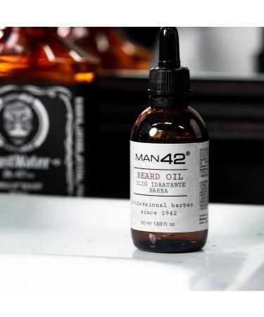 MAN42 Beard Oil - Nourishing 50ml Beard Oil for Healthy Beard Care | International Shipping - Buy Online on GoSupps.com