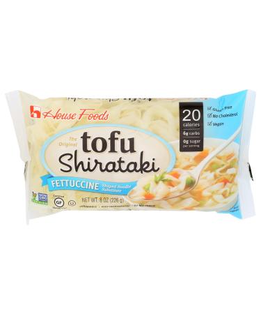HOUSE FOODS Shirataki Fettucini Tofu Noodles, 8 OZ