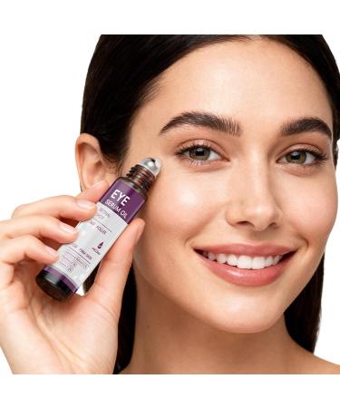 Retinol Eye Serum with Roller 2PCS Anti-Aging Eye Serum for Dark Circles & Puffiness Smooths Fine Lines & Deep Moisturize Skin for a Firm Smooth Youthful Look | 0.66 Fl.Oz - Buy Online on GoSupps.com