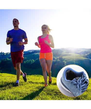 4 Pairs Heel Grips Inserts - Anti Blister Cushion Pads for Loose Shoes & Boots | Reusable Heel Protectors for Men & Women - Buy Online on GoSupps.com