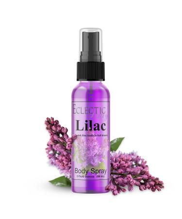 Lilac Body Spray for Women 2 Oz (Double Strength) Mist with Long-Lasting Fragrance Light Floral Scent for Spring & Summer Sweet Fresh & Powdery Perfume Refreshing Aroma with Woodsy Tone For Double Strength 2 Fl Oz (Pack of 1)
