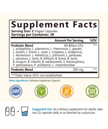 Krill Oil 1000mg and Probiotics Bundle Omega 3s with DHA EPA & Astaxanthin Plus 80 Billion CFU 25 Strains Gut Heart & Immune Function Non-GMO Made in USA 60 Softgels + 60 Capsules - Buy Online on GoSupps.com