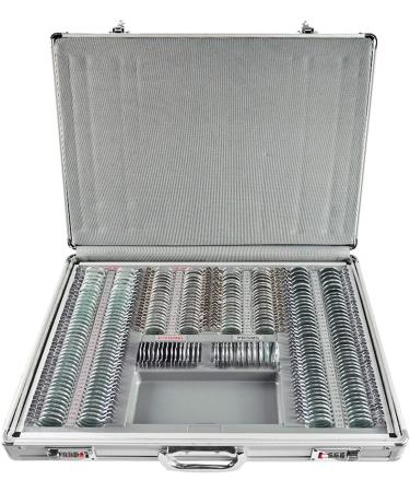 Trial Lens Set 266 pcs Optical Trial Lens Set Kit Aluminum Case with Metal Rim - Buy Online on GoSupps.com