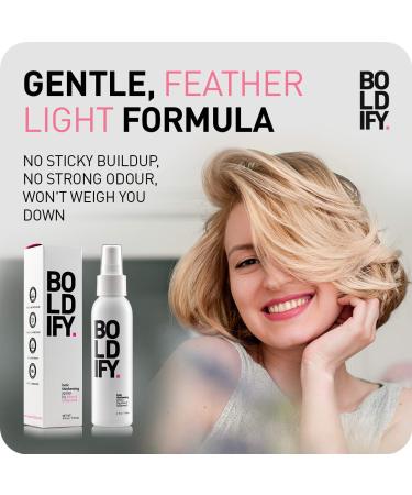 BOLDIFY Hair Thickening Spray - Instantly Thicken Hair - Stylist Recommended Volumizing Spray for Women & Men - Fine Hair Thickener - 8 oz - Buy Online on GoSupps.com