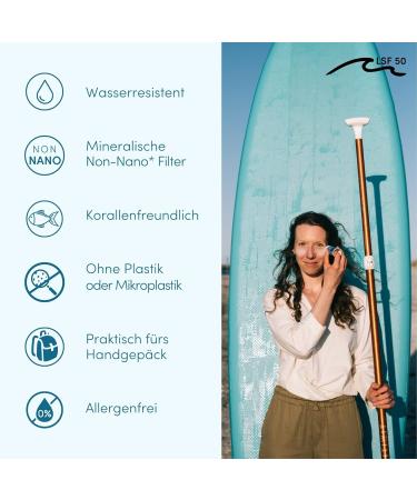 Organic Sunscreen Stick SPF 50 | 4PEOPLEWHOCARE - Waterproof Mineral UV Protection for Kids & Adults | 100% Natural & Safe - Buy Online on GoSupps.com