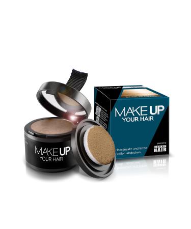 Cover hair base powder in dark blonde (4G) - hair powder for fast & invisible concealment of the approach hair sealing & covering gray hair - wind and waterproof - Buy Online on GoSupps.com