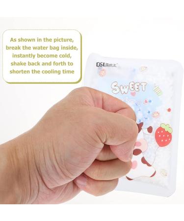 Healifty 6pcs Kids Portable Ice Pack - Cartoon Cow Animal Cooler Pack for Kids, Teething, Headache - Cold Pack for Children - Buy Online on GoSupps.com