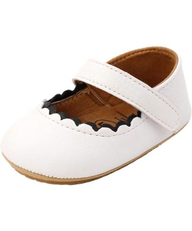 Baby Girl's Mary Jane First Walking Shoes - Anti-Slip Princess Shoes for Infants 0-6 Months - Buy Online on GoSupps.com