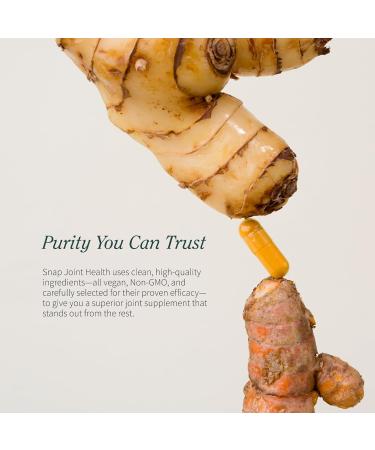 Snap Supplements Joint Health Support Supplement, Plant Based Glucosamine & MSM Supplement, Joint Supplement to Support Movement, Flexibility and Strength, Joint Support Supplement, 90 Capsules - Buy Online on GoSupps.com