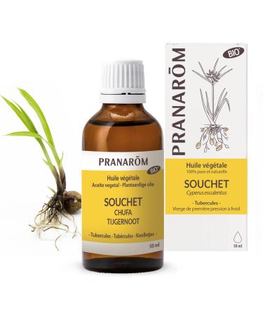 Pranar m Pranar m Souchet Organic Vegetable Oil Softening Nourishing and Protecting 50 ml