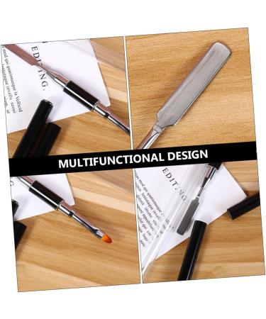 Ipetboom Extended Glue Cream Pen Poly Nail Extension Nail Brush Picker Dual-ended Nail Brush Nail Brush and Picker Dual-ended Poly Extension Brush Nylon Double Head The Brush - Buy Online on GoSupps.com