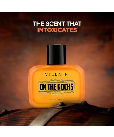 On The Rocks Eau De Parfum For Men 100ml | Premium Long-Lasting Mens Fragrance | Woody Citrus - Luxury Perfume| Ideal Gift for Men - Buy Online on GoSupps.com