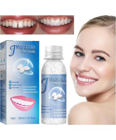 Buy Plastic Teeth Make-Up Dentures | Temporary Filling for Broken Teeth - 2 Unit Size - Buy Online on GoSupps.com