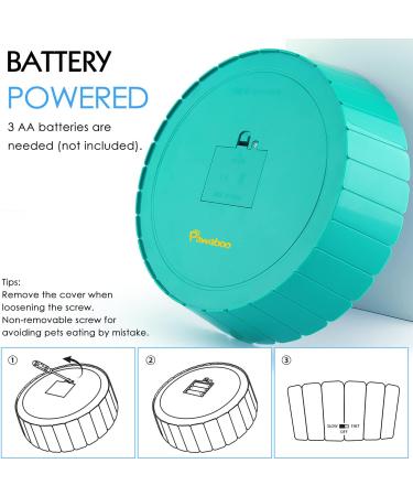 Shop Pawaboo Electric Mouse Cat Toys - Interactive Kitten Fun Safe Play Balls Cat Bed & Scratch Mat - Blue - Buy Online on GoSupps.com