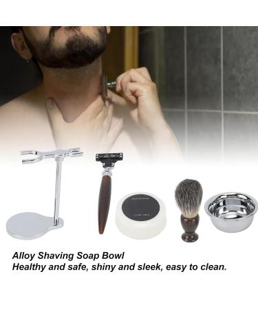 Vintage Shaving Set - Animal Hair Imitation Brush Practical Storage Easy Wet Shave Care for Home - Buy Online on GoSupps.com