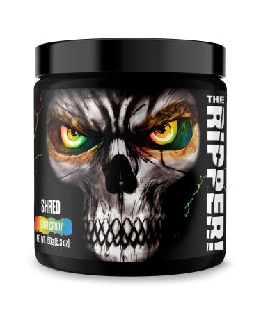JNX SPORTS The Ripper! Shredding Thermogenic Fat Burner - Sour Candy 30 Servings | Advanced Fast Acting Stim Thermogenesis Appetite Suppressant for Men & Women