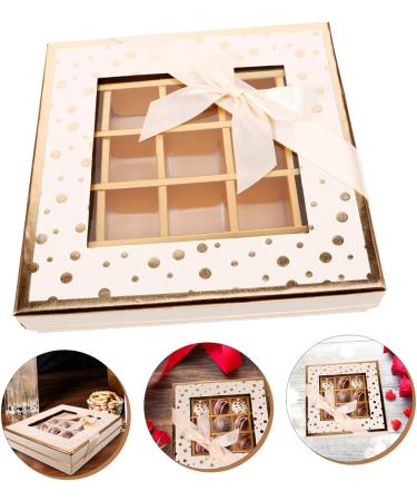 Box Chocolate Box Candy Chocolate Containers Empty Wedding Chocolate With Cover Truffle - Buy Online on GoSupps.com