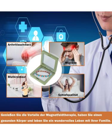 Yinox Women's Magnetic Copper Bracelet with Colored Stones | High-Strength & Gift Box Included - Buy Online on GoSupps.com