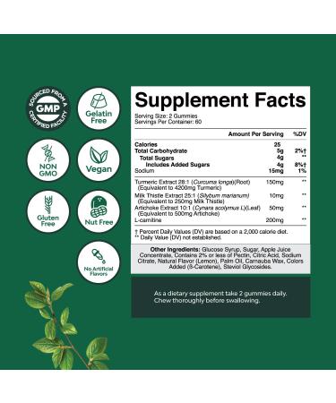 Bundle of Pre Conceive Male Reproductive with CoQ10 Maca Root Methyl Folate & D-Aspartic Acid and Liver Support Milk Thistle Gummies with Artichoke Extract Turmeric Curcumin and L-Carnitine - Vegan - Buy Online on GoSupps.com