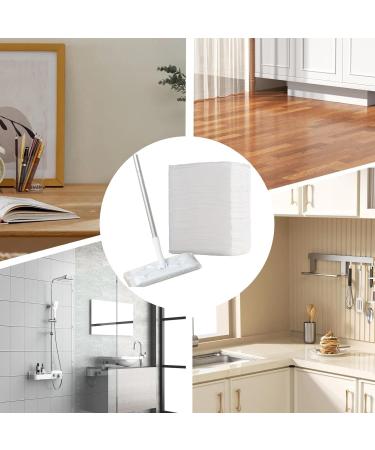 Dry Sweeping Cloths Refills - 100X Sweeping Pads for Dry Mops - Pet Sweeping Refills Cloths Dusting Cloths Soft Duster Refills for Most Square Mops - Buy Online on GoSupps.com