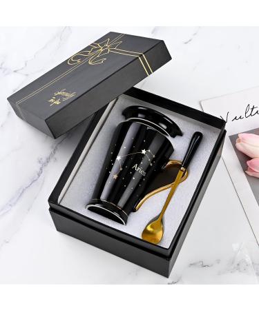 Maustic Birthday Gifts for Women Men Zodiac Sign Gifts Astrology Horoscope Constellation Gifts Gifts for Best Friend Sister Astrology Lover Aries - Buy Online on GoSupps.com