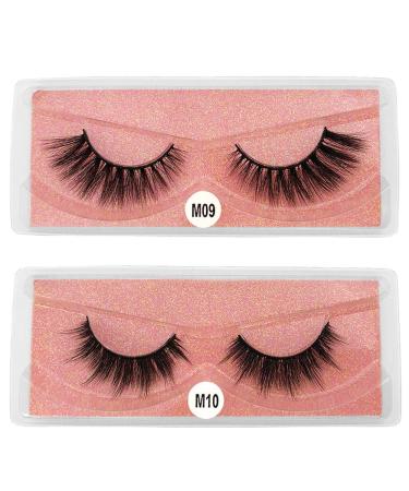 Wholesale 100 Pairs Mix Faux 3D Mink Lashes Bulk Set - Natural False Eyelashes for Makeup - Buy Online on GoSupps.com