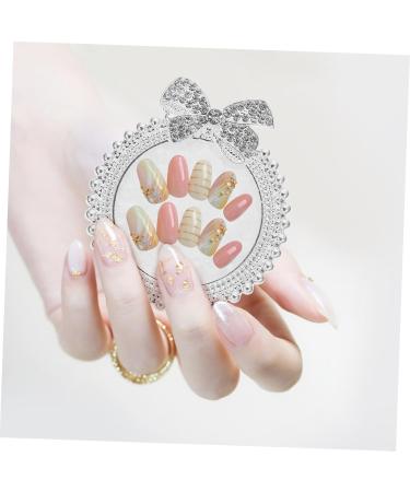 Palette de M lange Couleurs pour Nail Art Support Manucure N ud Blanc Argent Plateau DIY pour M lange Vernis et Pr sentation D corations - Buy Online on GoSupps.com