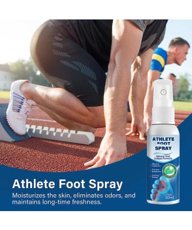 iTecFreely Athletes Foot Spray - Natural Treatment for Fast Relief from Itchy and Inflamed Feet - Buy Online on GoSupps.com