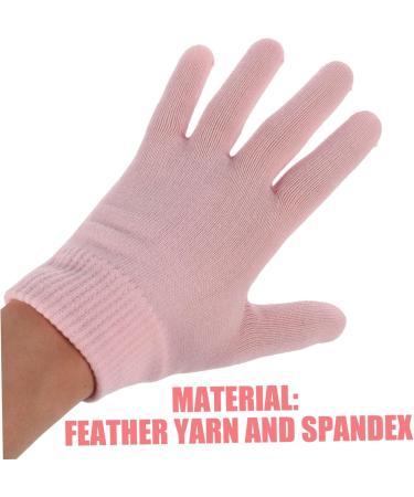 Housoutil 1 Pair Moisturizing Gloves Moisturizing Moisturizing Gel Gloves Moisturizing Hand Care Elegant Black Bows Hand Peel Pink Essential Oil Hand 21.5*11cm - Buy Online on GoSupps.com