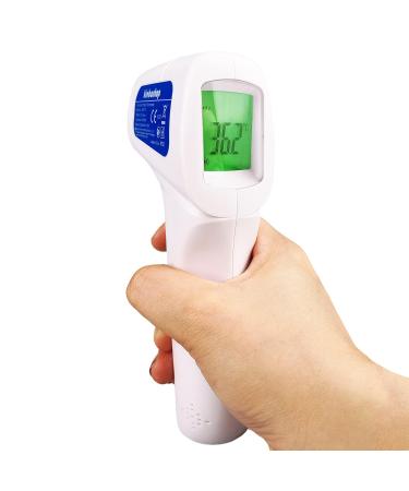 Kinbontop No-Touch Infrared Thermometer - High Temperature Alarm, Instant Accurate Readings for Adults, Children, and Infants - Buy Online on GoSupps.com