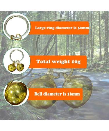 kurkip 2 Extra Loud Cat & Dog Bells Pet Tracker Cat Dog Collar Bells with Roundel Pet Collar Accessories Festival Party DIY Crafts Decoration - Save Birds & Wildlife - Buy Online on GoSupps.com