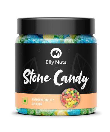 QURA QURA Rock Candy Stone Candy 250 g | Milk Chocolate | Rock-Shaped Chocolate Jar