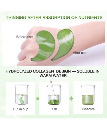 Collagen Under Eye Patches - 30 Pairs Gel Pads for Dark Circles, Puffiness & Anti-Aging - Moisturizing Eye Mask for Men & Women - Buy Online on GoSupps.com