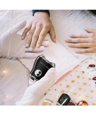 Electric Nail Trimmer - Mango Shape Electric Nail Trimmer | Double Head Nail Sharpener | 3 Speed Safe Electric Nail Trimmer | Automatic Nail Trimmer and File | Double-Head Trimming Nail Sharpener for Black - Buy Online on GoSupps.com