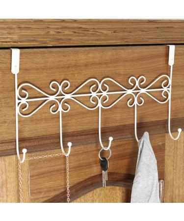 Alipis Ceiling Hook Metal Clothing Rack Nail Hooks Row Hooks Coat Hanger Towel Hook No Trace - Buy Online on GoSupps.com