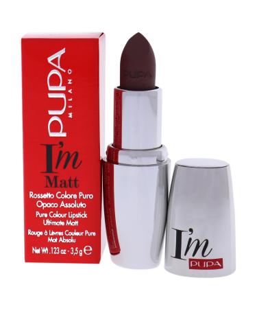 PUPA Milano I Am Matte Pure Color Lipstick - 037 Unexpected Mauve For Women 3.5g Lipstick