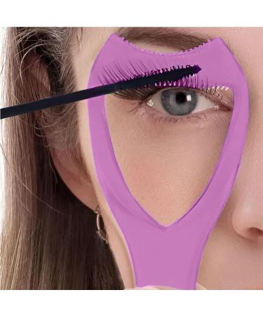 Mascara Shield Eyelash Tools Mascara Shield Applicator Protection Mascara eyelid protection Eyelash protection for mascara Mascara protection Eyelash comb Handheld Eyelash Separator for pink hot pink Siehe Description - Buy Online on GoSupps.com