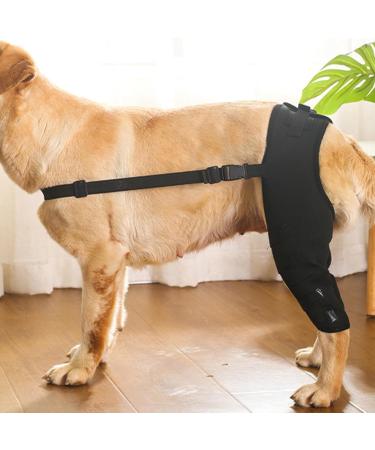 Rear Leg Knee Brace - Dog Leg Support Brace |Dog Acl Knee Brace | Canine Dog Wrist Brace Splint | Dog Hip Brace Support | Rear Leg Knee Brace | Protect Wounds | Prevent Injuries For Small Medium Dogs - Buy Online on GoSupps.com