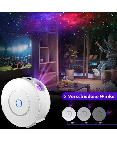 Buy NIGECUE LED Smart Star Projector | 3D Galaxy Home Projector with App & Voice Control | Works with Alexa & Google Assistant | Perfect for Kids' Bedrooms & Home Cinema - Buy Online on GoSupps.com