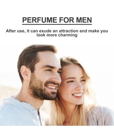 Men's Fragrance Eau de Parfum Spray Fresh Romantic Fruity Scent Woody Lasting Wear Birthday Gifts for Men 1.01 Fl Oz (Pack of 1) Black - Buy Online on GoSupps.com