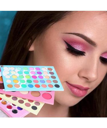 Eyeshadow Palette Highly Pigmented Eye Makeup Palette 121-Colors Ultra Pigmented Powder Bright Vibrant Colors Shades Cosmetics Set for Women/v - Buy Online on GoSupps.com