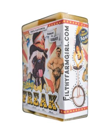 Buy Filthy Freak All Natural Clove Mint Soap Bar - Refreshing White Soap for Healthy Skin | International Shipping Available - Buy Online on GoSupps.com