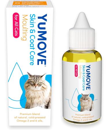 YuMOVE Senior Cat | Joint Supplement for Older Stiff Cats with Glucosamine & Skin & Coat Care Moulting for All Cats |Previously YuDERM Moulting Cat | 50ml - Buy Online on GoSupps.com
