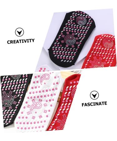 Kisangel 6 Pairs Cozy Thermo Socks for Women | Sporty Skating & Heating Tourmaline Slimming Health Socks - Warmth & Comfort International Shipping - Buy Online on GoSupps.com