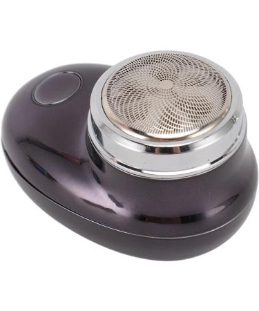 Handheld Beard Trimmer Electric Beard Trimmer Smoothing Cut USB Rechargeable Stainless Steel (Electroplated Black) - Buy Online on GoSupps.com