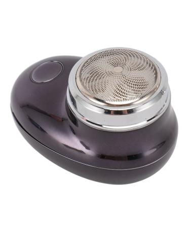 Trisar Handheld Beard Trimmer Portable Electric Beard Trimmer for Precise Trimming for Travel Use Galvanized Black